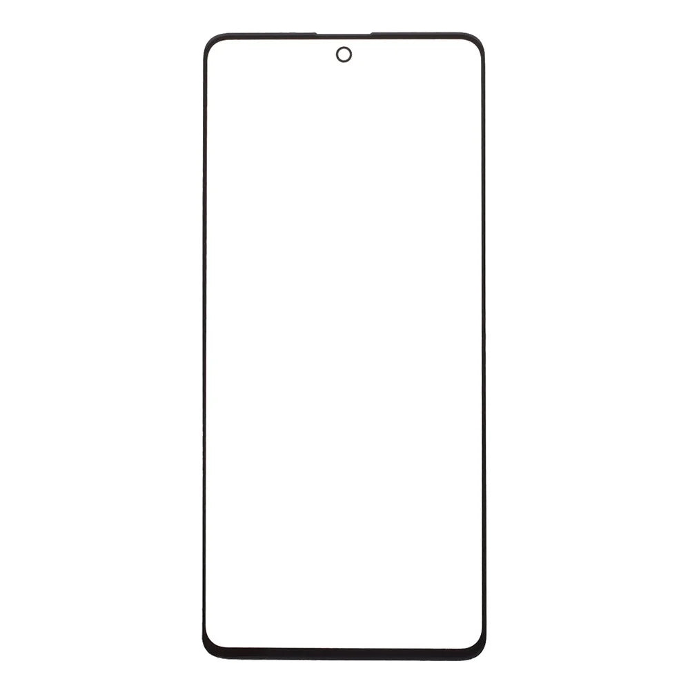 For Samsung Galaxy A71 5G SM-A716 Front Screen Glass Lens + OCA Adhesive Replacement Parts (Without Logo) - 1