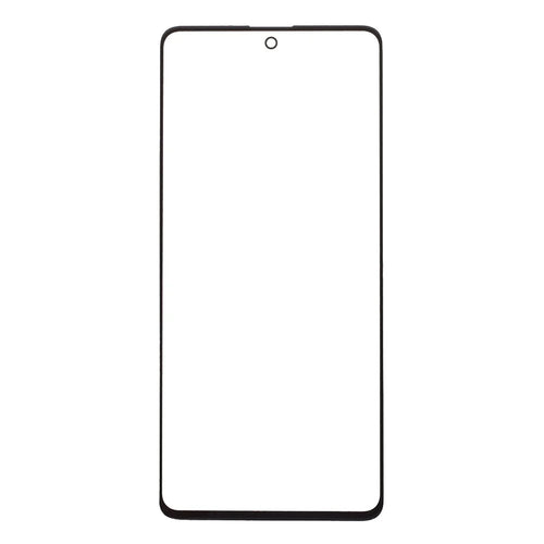 For Samsung Galaxy A71 5G SM-A716 Front Screen Glass Lens + OCA Adhesive Replacement Parts (Without Logo) - 1