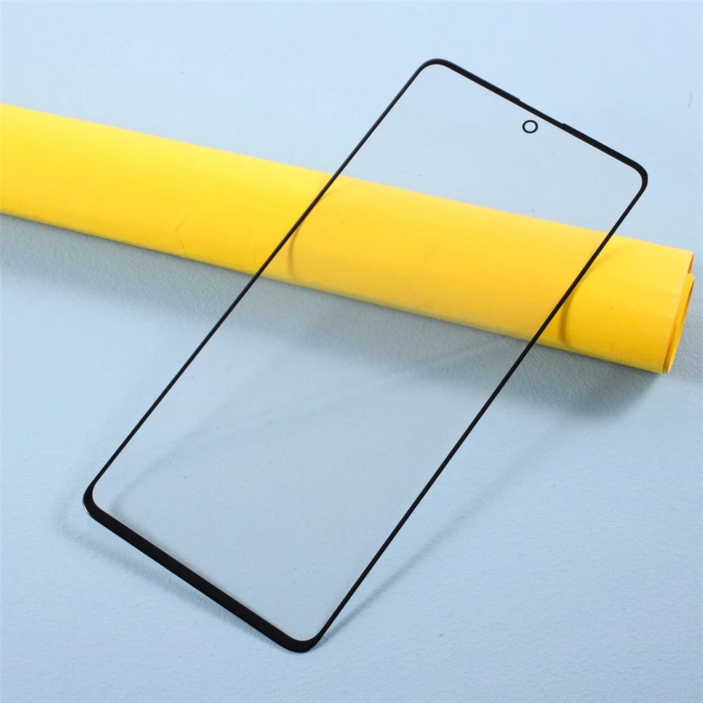 For Samsung Galaxy A71 5G SM-A716 Front Screen Glass Lens + OCA Adhesive Replacement Parts (Without Logo) - 2