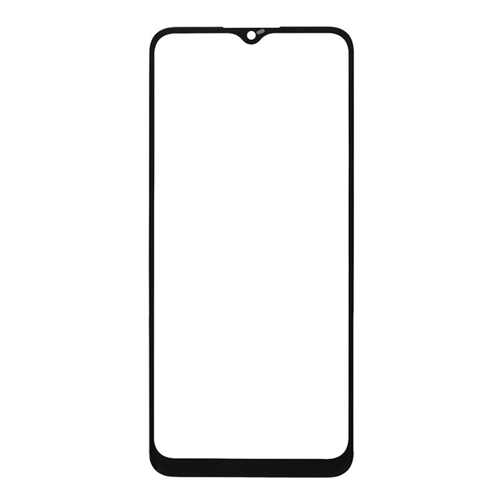 For Samsung Galaxy A02 A022 Front Screen Glass Lens + OCA Adhesive Replacement Parts (Without Logo) - 1