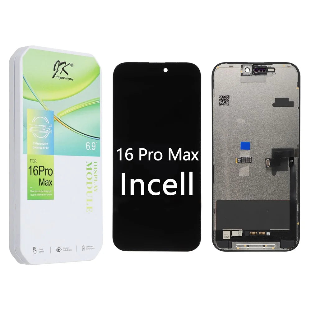 For iPhone 16 Pro Max Grade C LCD Screen and Digitizer Assembly Part (JK Incell Technology) (Without Logo) - 1