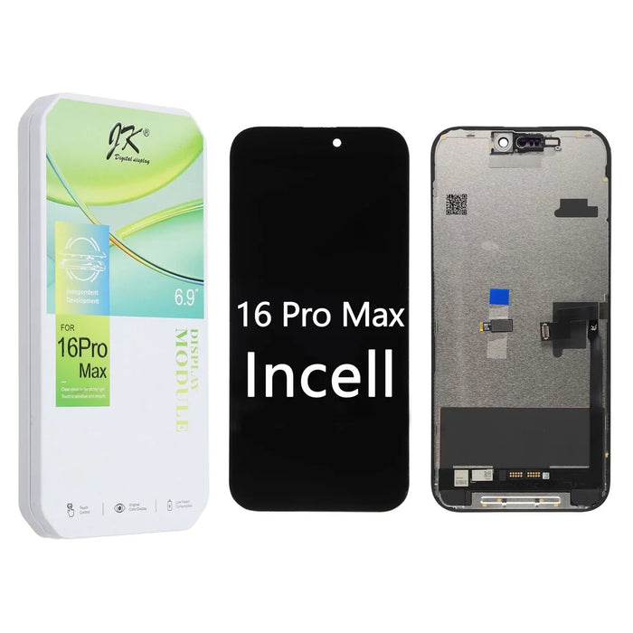 For iPhone 16 Pro Max Grade C LCD Screen and Digitizer Assembly Part (JK Incell Technology) (Without Logo) - 1