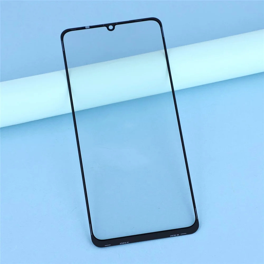 For Samsung Galaxy A06 5G A066 Front Screen Glass Lens + OCA Adhesive Replacement Parts (Without Logo) - 4