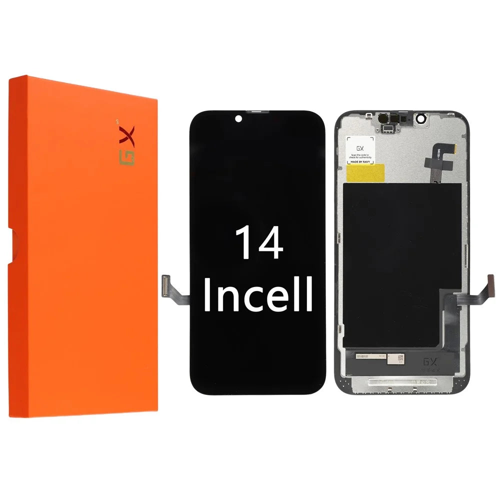 For iPhone 14 Grade C LCD Screen and Digitizer Assembly Replacement Part (GX Incell Technology) (without Logo) - 1