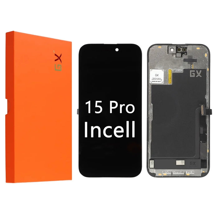 For iPhone 15 Pro Grade C LCD Screen and Digitizer Assembly Replacement Part (GX Incell Technology) (without Logo) - 1