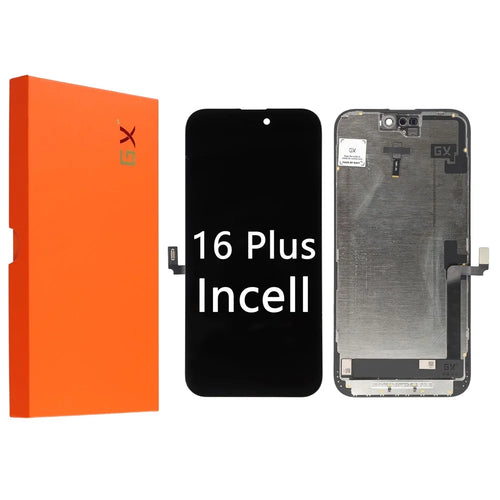 For iPhone 16 Plus Grade C LCD Screen and Digitizer Assembly Replacement Part (GX Incell Technology) (without Logo) - 1