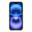 For iPhone 16 Case Puffy PC Shockproof Phone Cover Large Camera Cutout - Yellow - 2