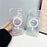 For iPhone 16 Pro Max Case Shimmering Starry Stripe Pattern TPU + PC Phone Cover Compatible with MagSafe - Multi-color - 3