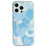 For iPhone 16 Pro Case Heart Pattern TPU + PC Protective Phone Cover Compatible with MagSafe - Blue - 1