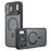 For iPhone 17 Pro Case Compatible with MagSafe TPU + PC Hybrid Matte Finish Phone Cover - 1