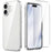 For iPhone 17 Clear TPU Anti-Scratch Phone Case + 2.5D Arc Edge Screen Protector - 1