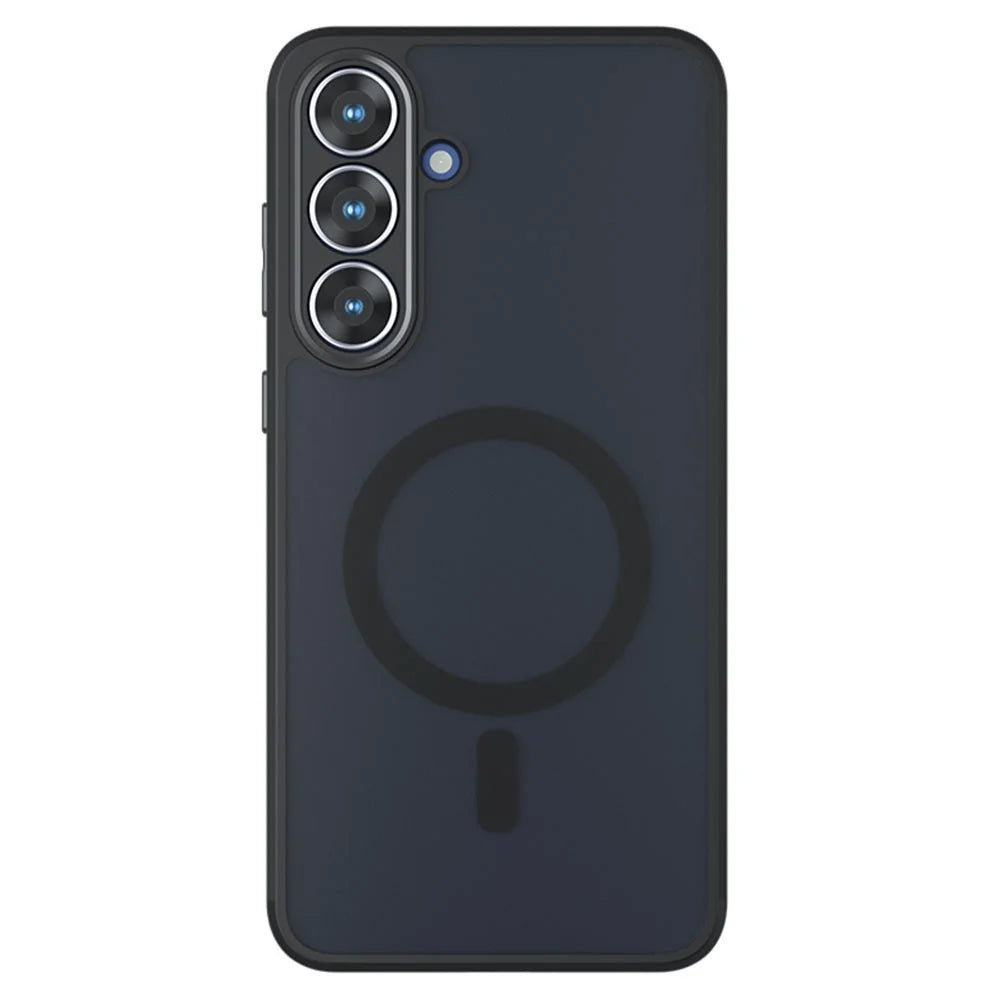 For Samsung Galaxy S25 FE Magnetic Case TPU + PC Matte Skin Touch Phone Cover - 2