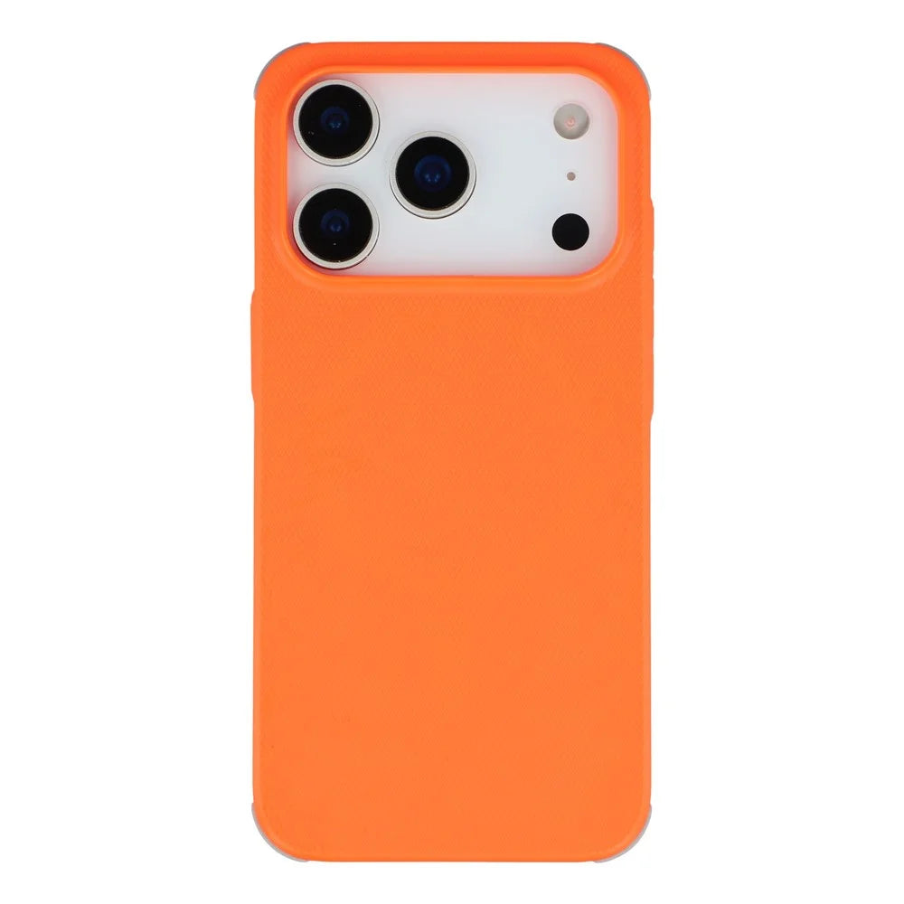 X-LEVEL For iPhone 17 Pro Case Compatible with MagSafe Hard PC Phone Back Cover - Orange - 3