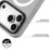 YOUNGKIT For iPhone 17 Pro Max Case Compatible with MagSafe Lens Kickstand Silicone Phone Cover - Grey - 4