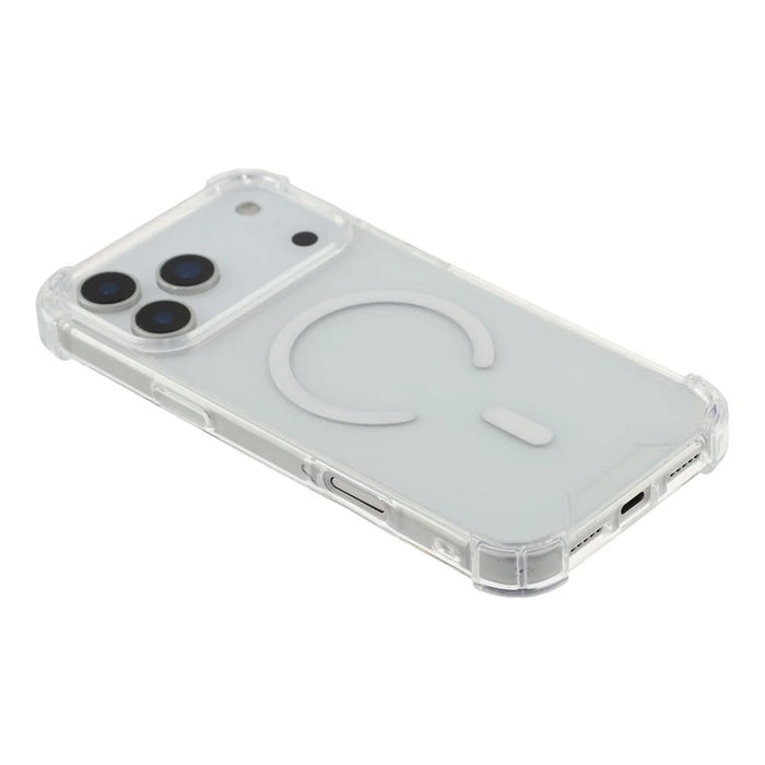 For iPhone 18 Pro / 17  Pro Case Compatible with MagSafe 1.5mm Shockproof Clear Phone Back Cover - 3