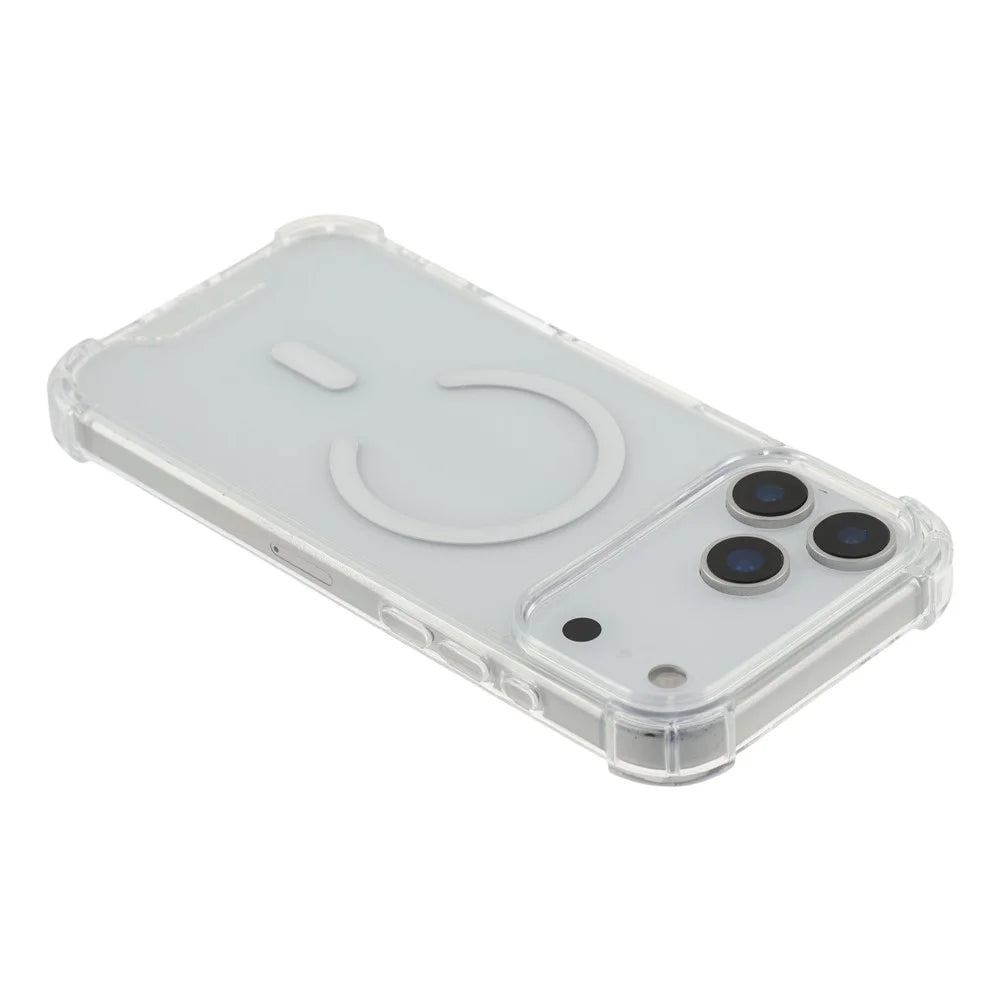 For iPhone 18 Pro Max / 17 Pro Max Case Compatible with MagSafe 1.5mm Shockproof Clear Phone Back Cover - 4