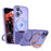 For iPhone 17 Case Compatible with MagSafe TPU + Acrylic Kickstand Phone Cover - Light Purple - 1