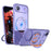 For iPhone Air Case Compatible with MagSafe TPU + Acrylic Kickstand Phone Cover - Light Purple - 1