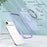 For iPhone Air Case Compatible with MagSafe TPU + Acrylic Kickstand Phone Cover - Light Purple - 4