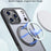 For iPhone 18 Pro / 17 Pro Case Compatible with MagSafe TPU + Acrylic Kickstand Phone Cover - Black - 2