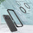 For iPhone 18 Pro / 17 Pro Case Compatible with MagSafe TPU + Acrylic Kickstand Phone Cover - Black - 4