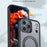 For iPhone 18 Pro / 17 Pro Case Compatible with MagSafe TPU + Acrylic Kickstand Phone Cover - Black - 5