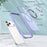 For iPhone 18 Pro Max / 17 Pro Max Case Compatible with MagSafe TPU + Acrylic Kickstand Phone Cover - Light Purple - 4