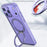 For iPhone 18 Pro Max / 17 Pro Max Case Compatible with MagSafe TPU + Acrylic Kickstand Phone Cover - Light Purple - 6