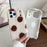 For iPhone 17 Pro Case Polka Dot Plush Soft TPU Phone Protective Cover - Green - 3