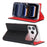 For iPhone 18 Pro Max / 17 Pro Max Wallet Case Genuine Cow Leather Phone Cover Litchi Texture - Black - 2