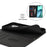 For iPhone 17 Case Stand Wallet Litchi Texture Leather Flip Phone Cover with Strap - Black - 6
