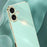 XINLI For iPhone 17 Case TPU Phone Cover with Electroplating Frame - Cyan - 2