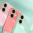 XINLI For iPhone 17 Case Ring Kickstand Electroplating TPU Phone Cover - Cyan - 6