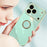 XINLI For iPhone 17 Pro Max Case Ring Kickstand Electroplating TPU Phone Cover - Cyan - 5