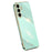 XINLI For Samsung Galaxy S25 FE Case TPU Phone Cover with Electroplating Frame - Cyan - 1