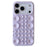 For iPhone 17 Pro Max Case Suction Cup Silicone Phone Cover with Fabric Lining - Light Purple - 1