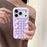 For iPhone 17 Pro Max Case Suction Cup Silicone Phone Cover with Fabric Lining - Light Purple - 2