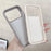 For iPhone 17 Pro Max Case Suction Cup Silicone Phone Cover with Fabric Lining - Light Purple - 3