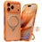 TORRAS Ostand Q3 Air Series For iPhone 17 Pro Max Case Compatible with MagSafe Shockproof PC + TPU Phone Cover with Kickstand - Orange - 1