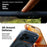 TORRAS Ostand Q3 Air Series For iPhone 17 Pro Max Case Compatible with MagSafe Shockproof PC + TPU Phone Cover with Kickstand - Orange - 6