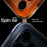 TORRAS Ostand Q3 Air Series For iPhone 17 Pro Max Case Compatible with MagSafe Shockproof PC + TPU Phone Cover with Kickstand - Orange - 7