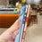 For iPhone Air Magnetic Case Electroplating Soft TPU Cover with Cute Love Heart - Blue - 6