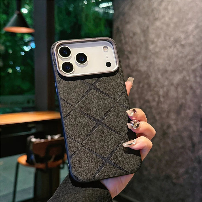 For iPhone 17 Pro Case Star Texture Heat Dissipation Acrylic TPU Phone Back Cover - Black - 1