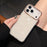For iPhone 17 Pro Case IMD Shell Pattern PC + TPU Phone Cover - Transparent White - 1