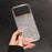 For iPhone 17 Pro Max Case IMD Shell Pattern PC + TPU Phone Cover - Transparent White - 2