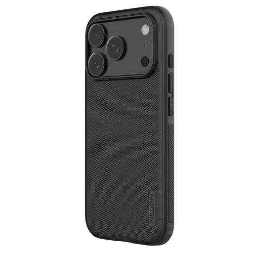 NILLKIN Frosted Shield Pro for iPhone 18 Pro Max / 17 Pro Max Case Compatible with MagSafe PC + TPU Phone Cover - Black - 1