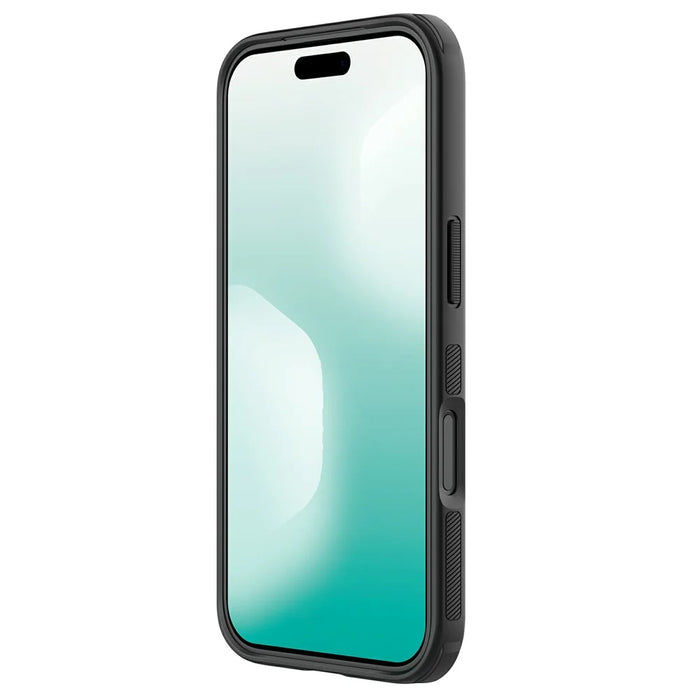 NILLKIN Frosted Shield Pro for iPhone 18 Pro Max / 17 Pro Max Case Compatible with MagSafe PC + TPU Phone Cover - Black - 2