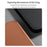 NILLKIN Qin Pro Series for iPhone 17 Case with Card Slots Leather Phone Cover - Brown - 7