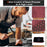 For iPhone 18 Pro Max / 17 Pro Max Leather Case 7-Shaped Pattern Wallet Stand Shockproof Phone Cover - Brown - 6