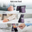 JEEHOOD For Samsung Galaxy A51 4G SM-A515 Leather Back Cover Magnetic Case  J06 Phone Case with Card Bag RFID Blocking - Purple - 6